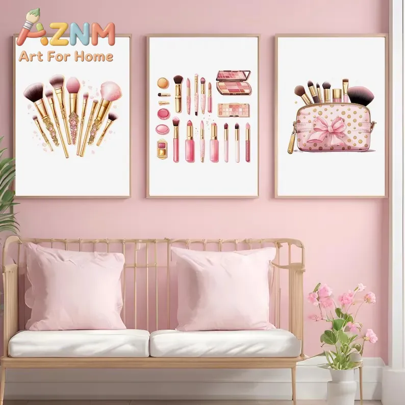 AZNM Fashion Pink Makeup Cosme - Beauty No Makeup ulasan dan harga