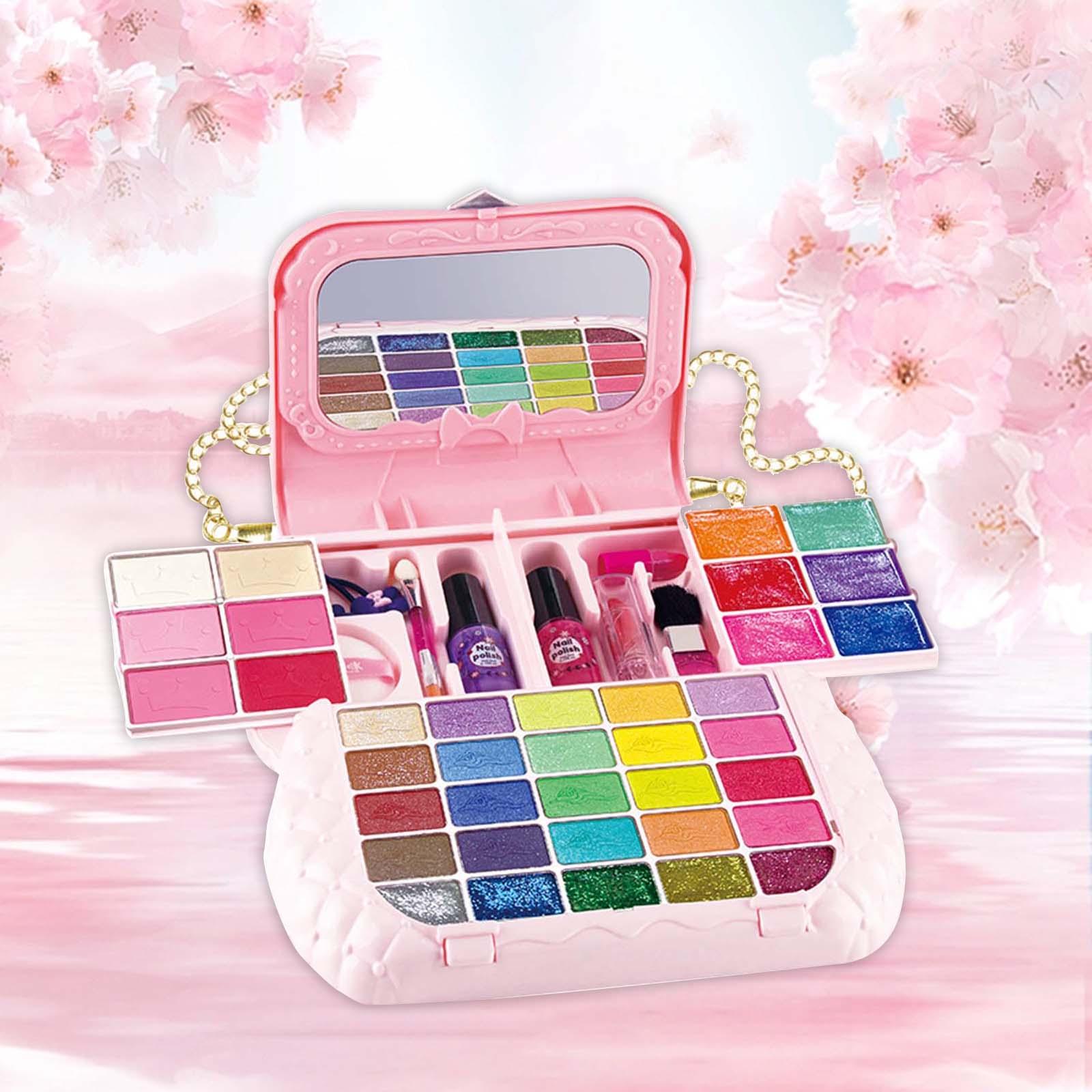 Washable Pretend Play Makeup B - Beauty Makeup Vanity Set ulasan dan harga