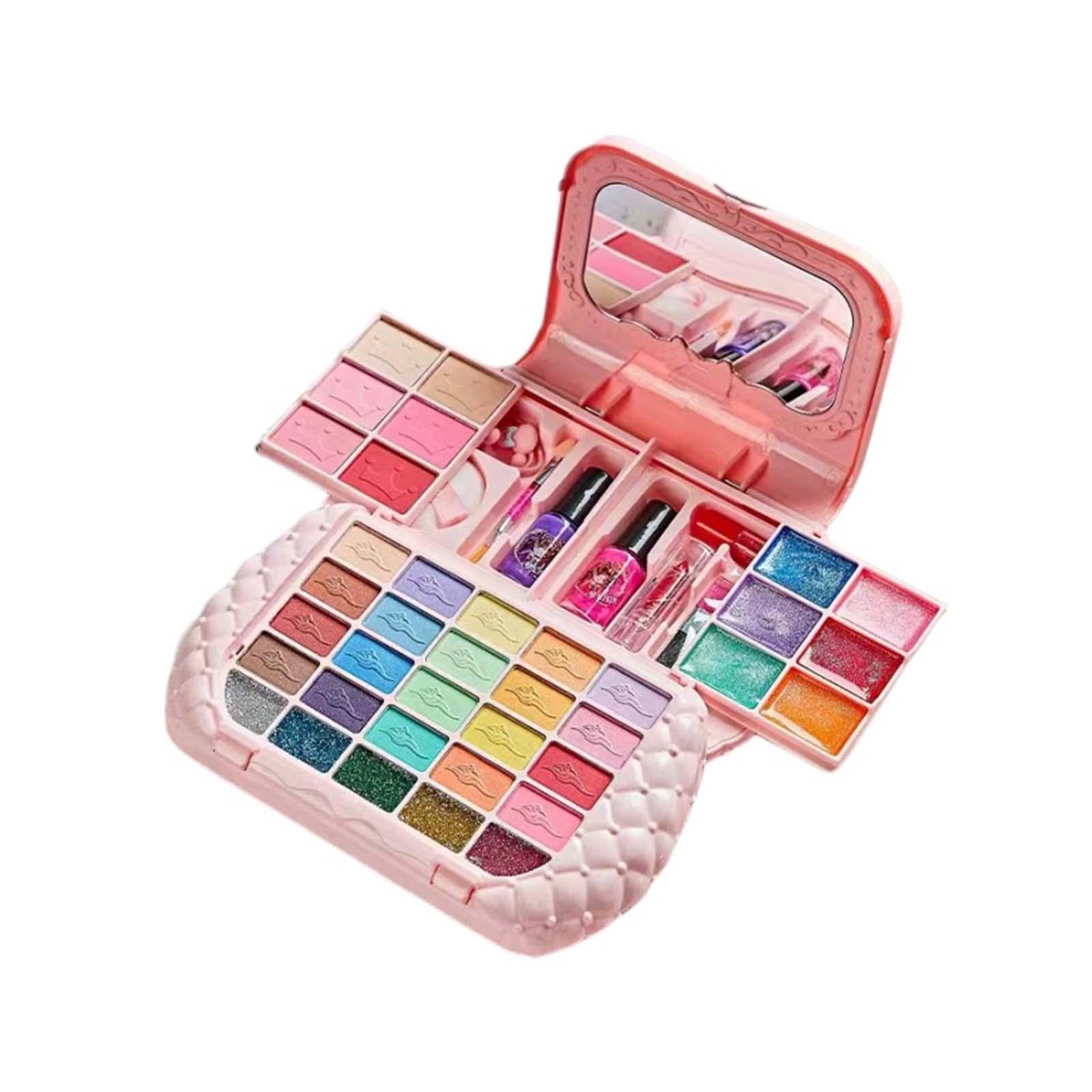 Washable Pretend Play Makeup B - Beauty Makeup Vanity Set ulasan dan harga