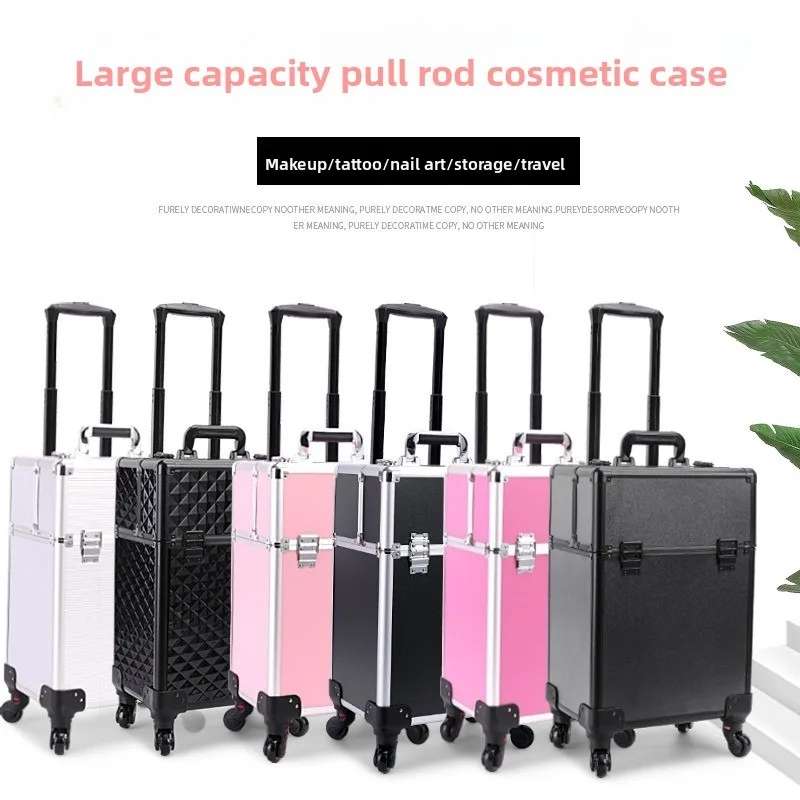 Rolling Cosmetic Luggage Organ - Beauty & Makeup Katia Di Paola ulasan dan harga