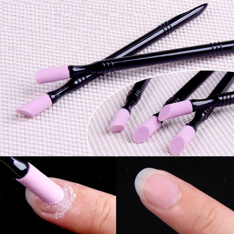 Nail File Cuticle Stone Pusher - Contour Palette Stick ulasan dan harga